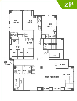 2階館内図